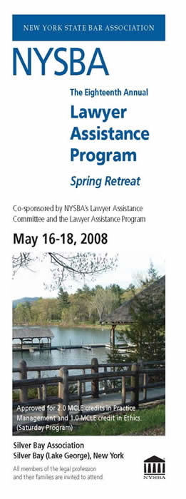 NYSBA Spring Retreat 2008